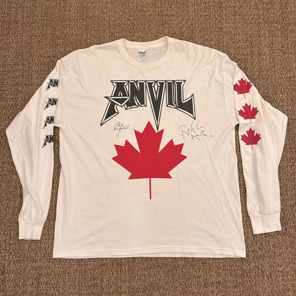 Other - SIGNED Anvil Blood On The Ice Long Sleeve Shirt